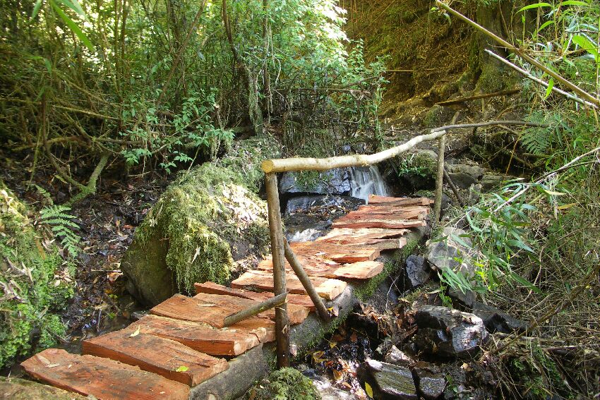 Weg zum Wasserfall