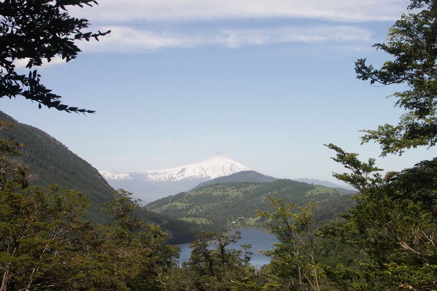 Villarica am Horizont