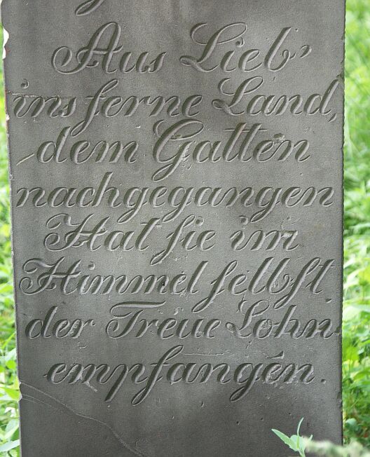 Grabinschrift