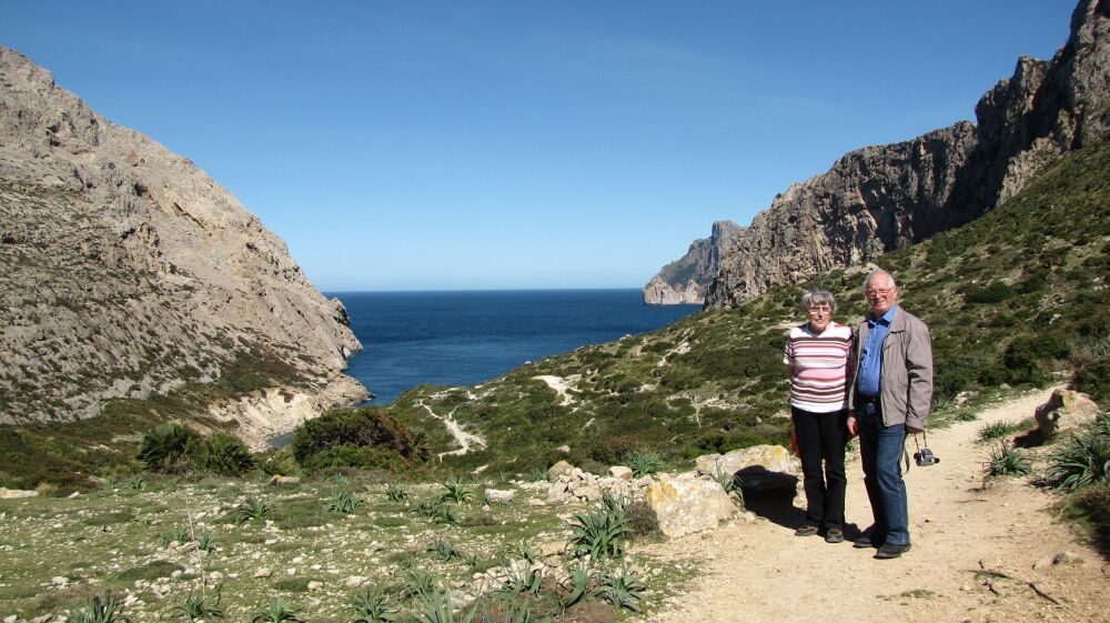 Helgard und Rudi im Boquer-Tal