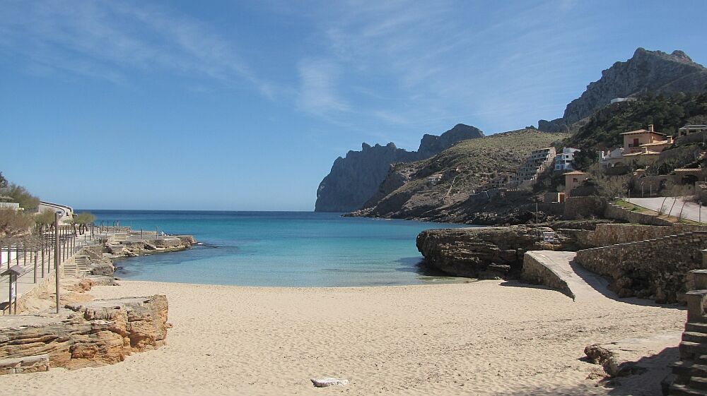 Cala Sant Vicenç, Blick auf Kap Formentor