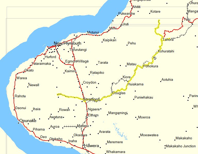 Route am 3. Januar