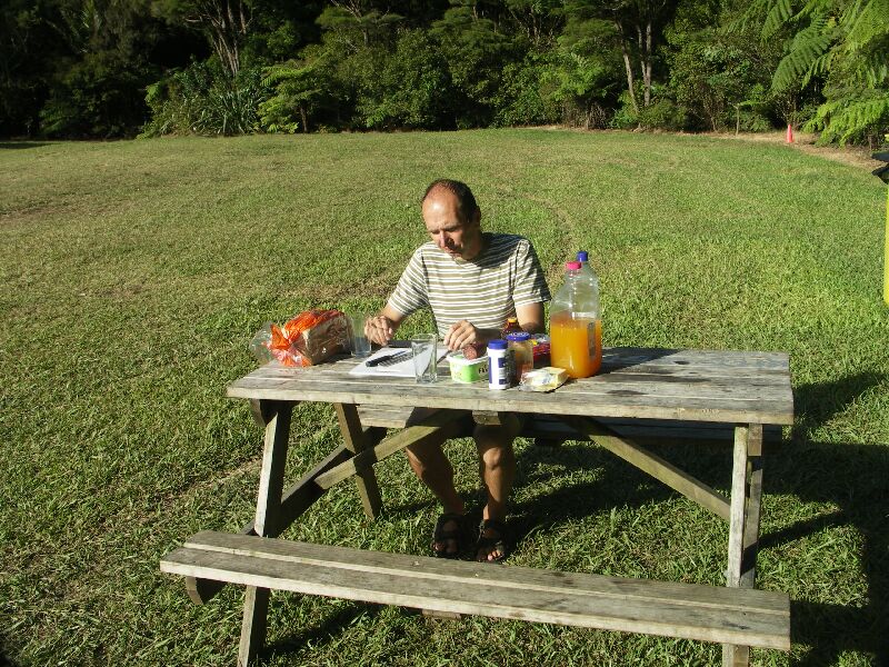 Abendessen im Wentworth Forest