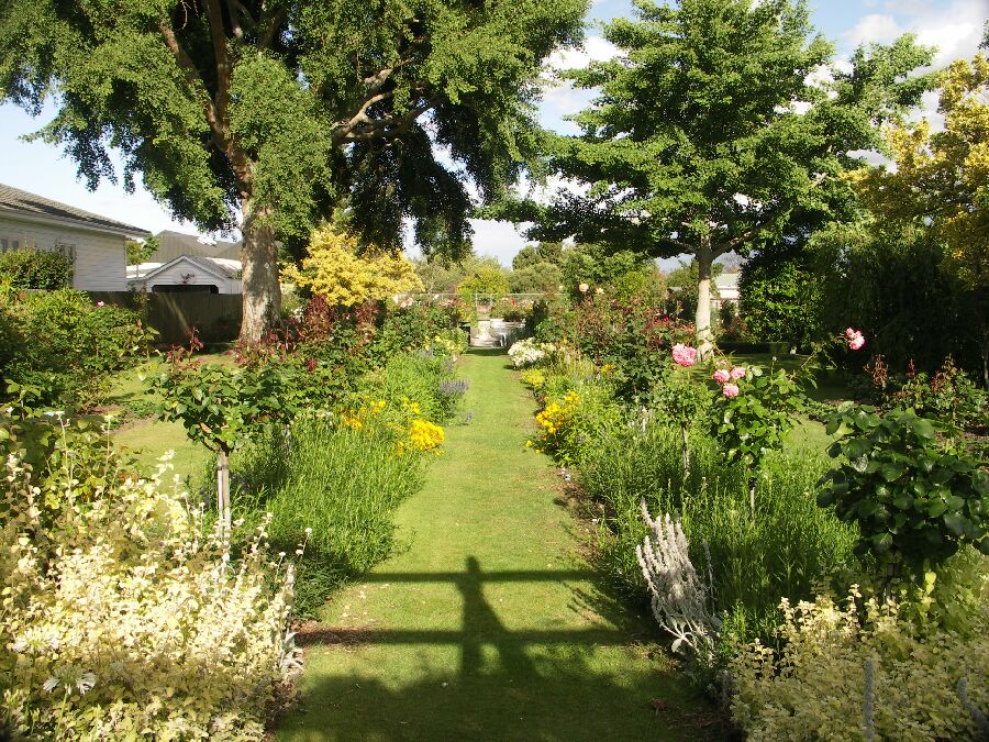 Ein Garten in Motueka