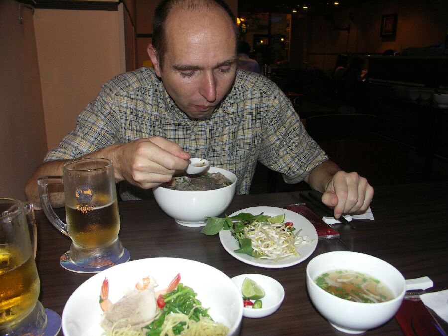 Andre schmeckts beim Vietnamesen