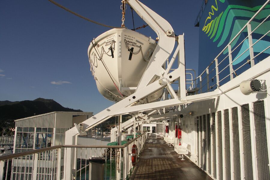 Auf dem "Interislander"