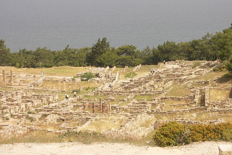 antike Stadt Kamiros