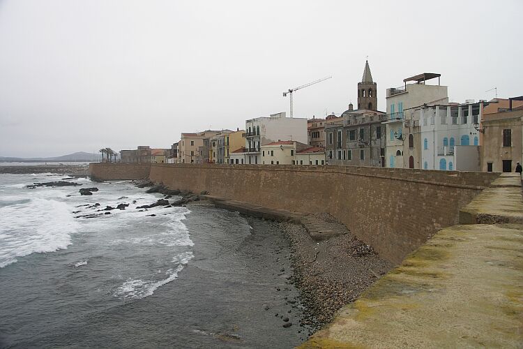 Alghero, Stadtmauer