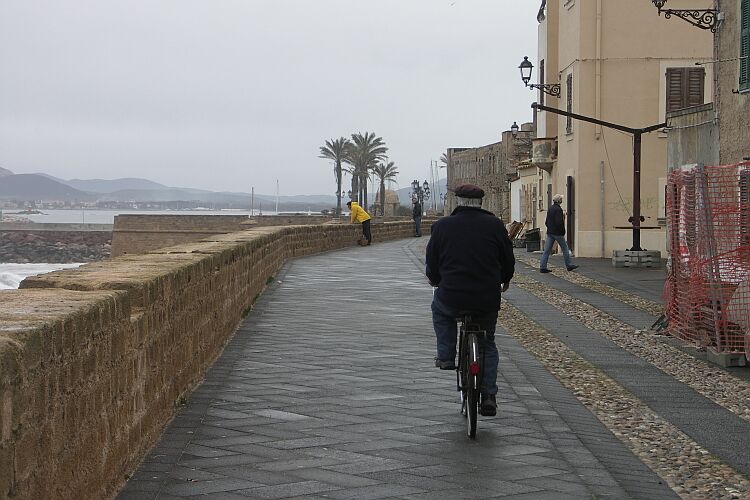 Alghero, Szene am Kai