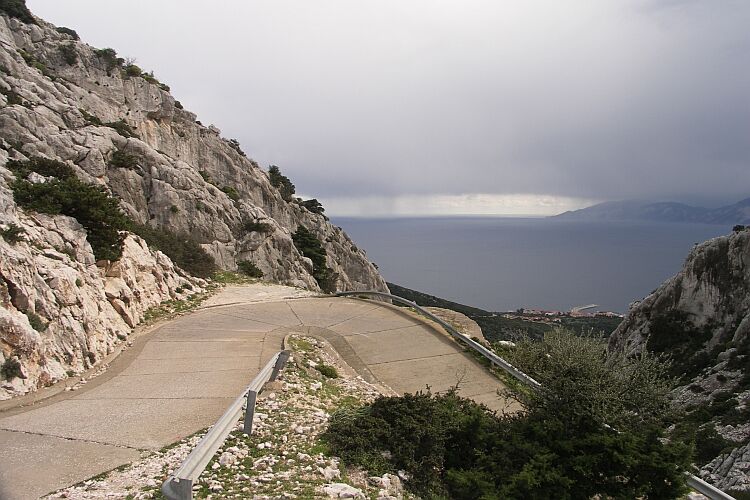 Cala Gonone, Bergstraße 