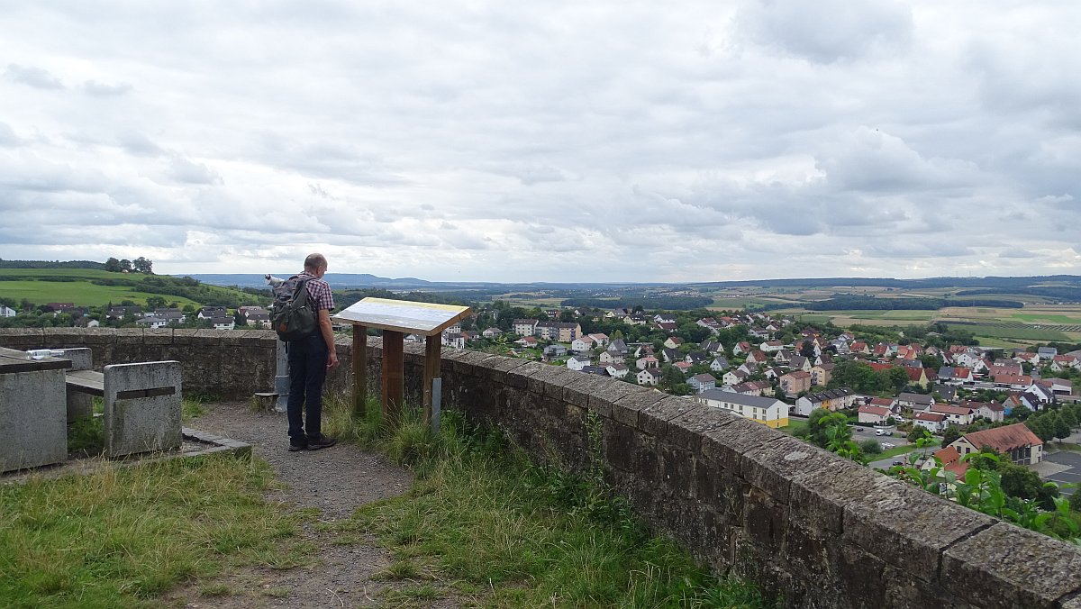 Blick vom Schlossberg