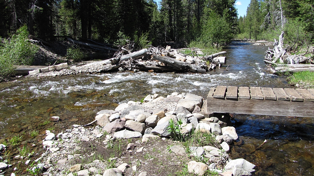 Brücke weg